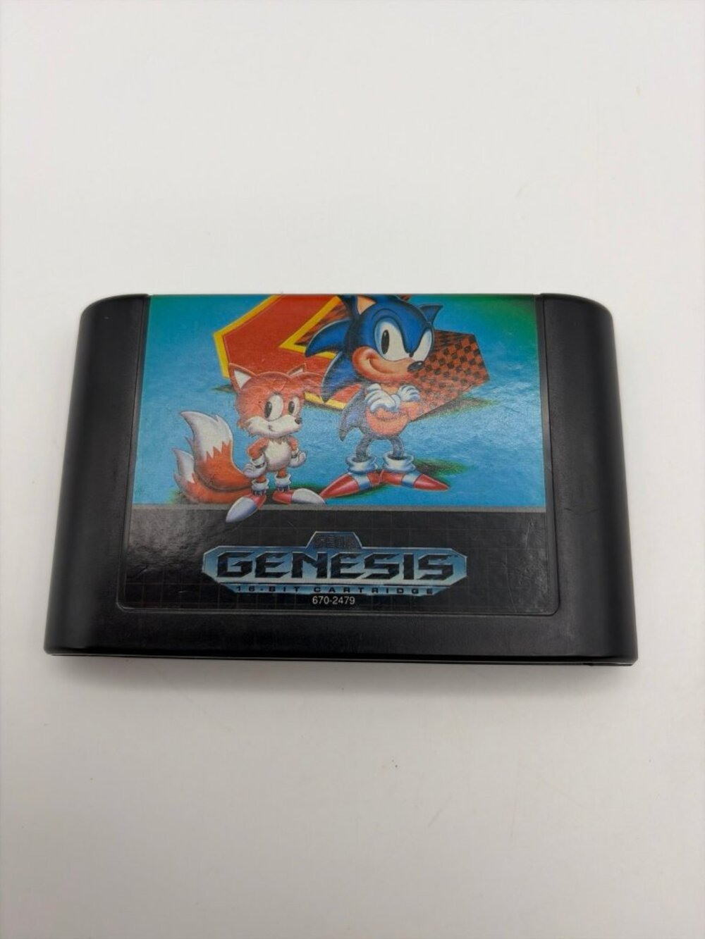 Sonic the Hedgehog 2 (SEGA Genesis, 1992) Cartridge Only Tested Working
